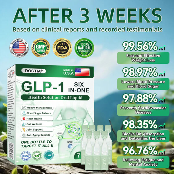 DOSTIA® GLP-1 Six-in-One Health Solution Oral Liquid