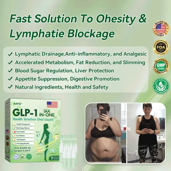 AAFQ® GLP-1 Six-in-One Health Solution Oral Liquid